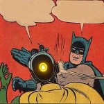 Batman Slapping Robot