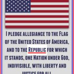 PLEDGE OF ALLEGIANCE