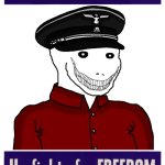 this man. mepios, is your friend! he fights for freedom | image tagged in this man is your friend,mepios | made w/ Imgflip meme maker