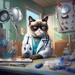 Grumpy cat doctor