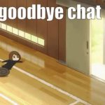 goodbye chat meme