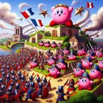 Kirby invades france meme