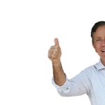 Ned Lamont thumbs up