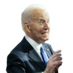 Creepy Joe Biden as a zombie