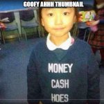 she's 4 years old and has her priorities straight | GOOFY AHHH THUMBNAIL | image tagged in money cash and what now,goofy,goofy ahh,fun,lol so funny,unfunny | made w/ Imgflip meme maker