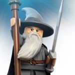 Lego Gandalf commands thee