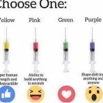 Choose one