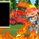 Bob the Builder with gun