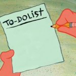 to do list