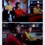 Uhura at navigation