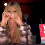 heidi klum looking GIF Template