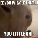 Let me see you wiggle them jonklers meme