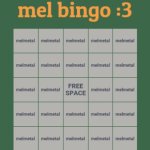mel bingo :3 meme