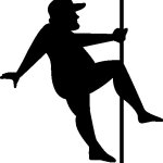 fat man stripper pole