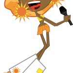 (Vector) The Sun (Pose 2)