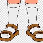 Socks and sandals