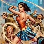 Wonder Woman | image tagged in wonder woman,nazis,memes,world war 2,superhero,amazon | made w/ Imgflip meme maker