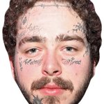 Post malone head