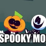 its spooky month!!!! :) | ITS SPOOKY MONTH | image tagged in gifs,halloween,spooky month | made w/ Imgflip video-to-gif maker