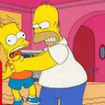 homer choking bart