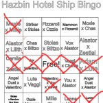 Ships I like | image tagged in hellva boss and hazbin hotel ship bingo | made w/ Imgflip meme maker