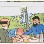 Tintin, Captain Haddock and Professor Calculus