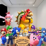 Wario and Friends dies by Waluigi accidentally summoning Bowser.exe while playing with the Ouija board at their house at night | image tagged in bed empty room,crossover,wario dies | made w/ Imgflip meme maker