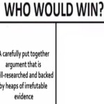 Who would win meme