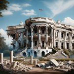 White House in Ruins