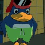 Everywhere I go, I just see polo the penguin.