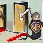 warner bros movie they'll cancel as a tax write off | image tagged in death knocking at the door,prediction,warner bros discovery,the flintstones,memes | made w/ Imgflip meme maker