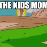 How did this genuinely happen to me | THE KIDS MOM; THE KIDS MOM; ME RUNNING TF AWAY FROM THE PARTY AFTER SMASHING THE CAKE | image tagged in gifs,luffy,goku,how,tag,you have been eternally cursed for reading the tags | made w/ Imgflip video-to-gif maker