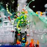 lego explode GIF Template