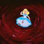 Alice Rabbit hole GIF Template