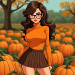 Pumpkin girl