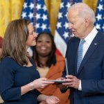 BIDEN THANKS BENSON