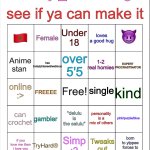 Bubbly._.bun’s bingo meme