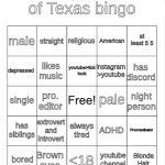 Republic of Texas Bingo meme