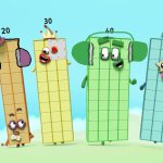 the numberblocks collection. meme