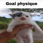 goal physique meme