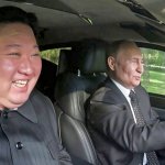 Kim Jong-un and Vladimir Putin