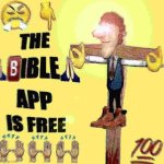 the Bible app is free