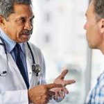 Doctor telling Patient Results