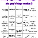 grey's 3rd bingo meme