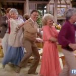 Golden Girls Conga Line GIF Template