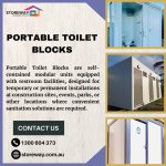 portable Toilet Blocks