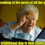 Traditional day