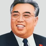 What if Kim Il-Sung won his own Badge before his death? | image tagged in kim il sung,north korea,communism | made w/ Imgflip meme maker