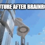 we gonna have supercars | THE FUTURE AFTER BRAINROT DIES | image tagged in gifs,futuristic city | made w/ Imgflip video-to-gif maker