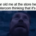 *Ding-Boo* "Uh Jimmy come to isle 2 please..." | 5 year old me at the store hearing the intercom thinking that it's God: | image tagged in gifs,relatable,funny,memes,store,god | made w/ Imgflip video-to-gif maker